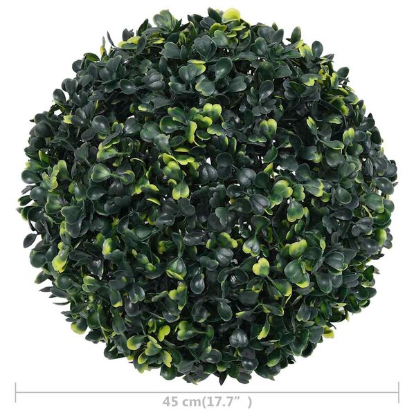 Umělé buxus koule 2 ks 45 cm 315469