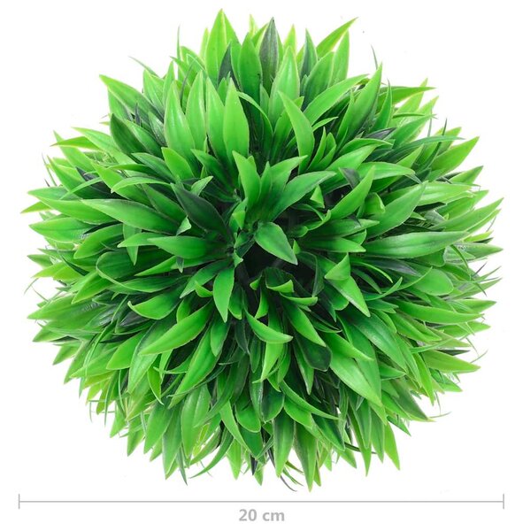 Umělé buxus koule 2 ks 20 cm 315472