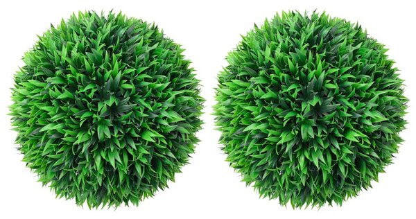 Umělé buxus koule 2 ks 38 cm 315474