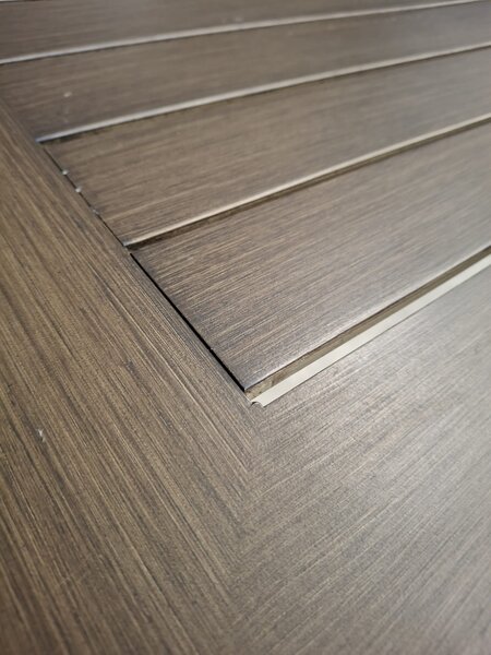 Doppler EXPERT WOOD Plus - zahradní hliníkový stůl 150 x 90 cm - Zboží s drobnou vadou (N641)