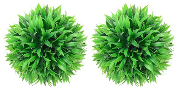 Umělé buxus koule 2 ks 20 cm 315472