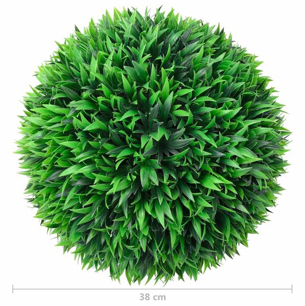 Umělé buxus koule 2 ks 38 cm 315474