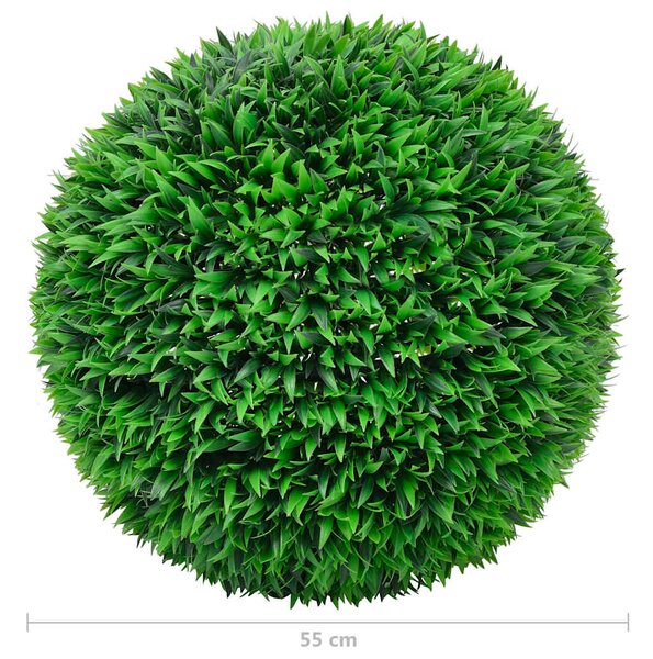 Umělé buxus koule 2 ks 55 cm 315476