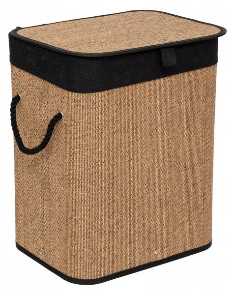 Volně stojící koš na prádlo 5five Simply Smart 60 l béžový