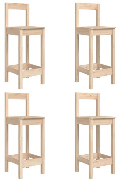 5dílný zahradní barový set masivní borové dřevo 3154750