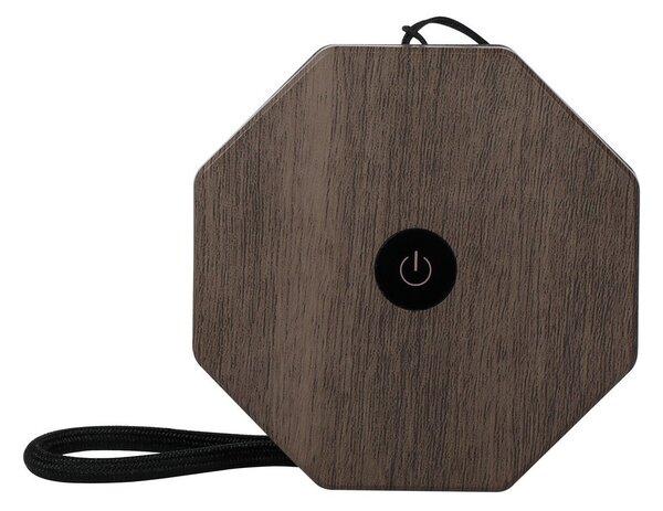 Bílá/šedá přenosná světelná dekorace na USB ø 8 cm Twist – Gingko