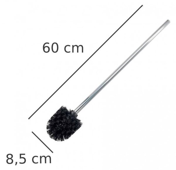 Volně stojící kovová WC štětka Wenko 7364