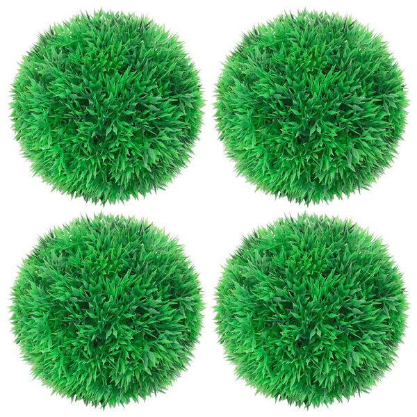 Umělé buxus koule 4 ks 12 cm 315477