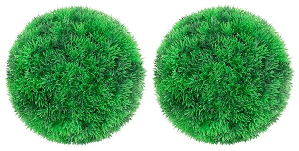 Umělé buxus koule 2 ks 22 cm 315478