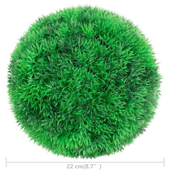 Umělé buxus koule 2 ks 22 cm 315478