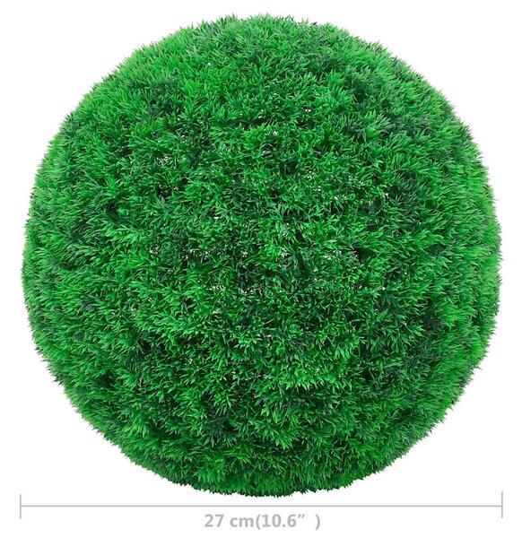 Umělé buxus koule 2 ks 27 cm 315479