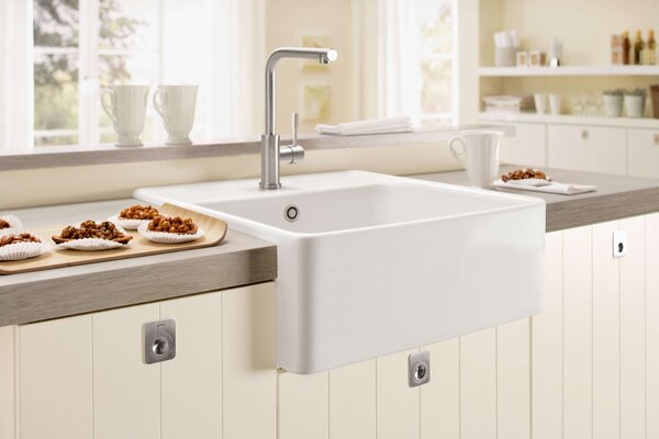 Villeroy & Boch Single-Bowl Sink keramický dřez 63x59.5 cm bílá 632061R1