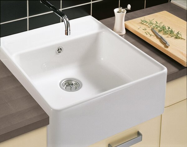 Villeroy & Boch Single-Bowl Sink keramický dřez 63x59.5 cm bílá 632061R1