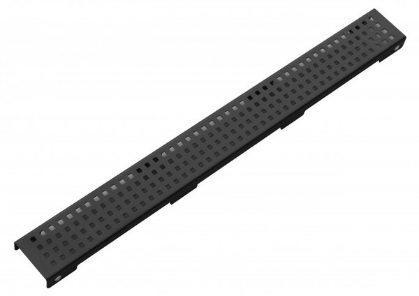 Odtokový žlab nízký MEXEN FLAT BLACK 100 cm - vzor G08