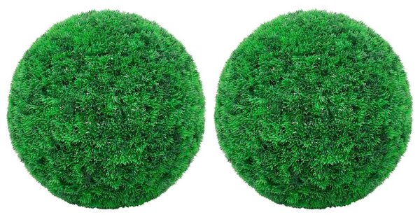 Umělé buxus koule 2 ks 27 cm 315479