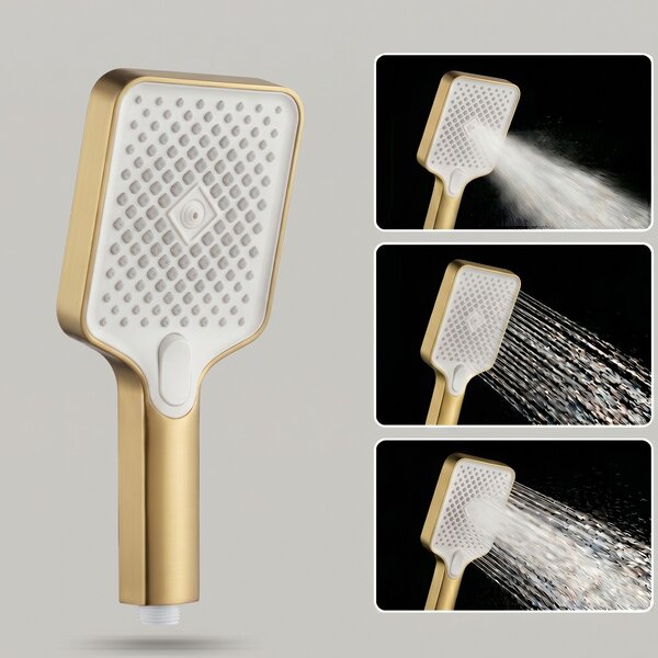 Rea, Sprchová hlavice REA JS-031 BRUSH GOLD, REA-03905