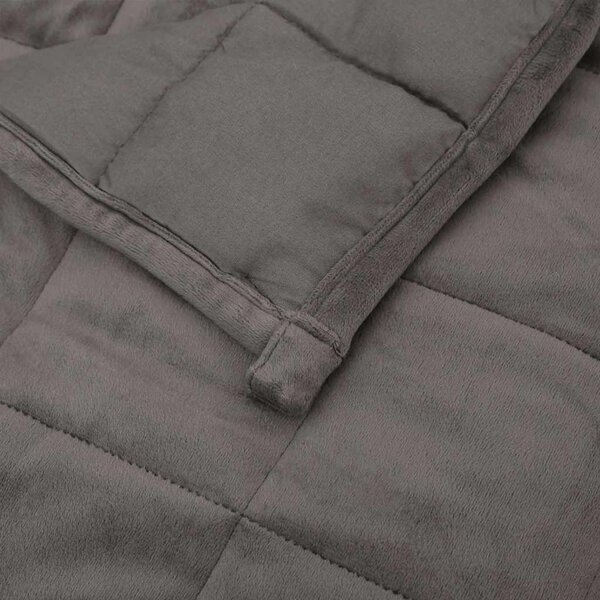 VidaXL Zátěžová deka 155 x 220 cm 7 kg 100% Bavlna 205T [350776] Barva: Modrá