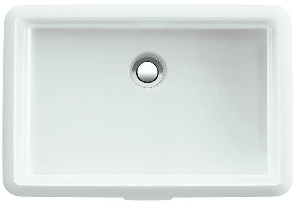 Laufen Living City umyvadlo 49x31 cm obdélníkový pod pult bílá lesk H8124310001091