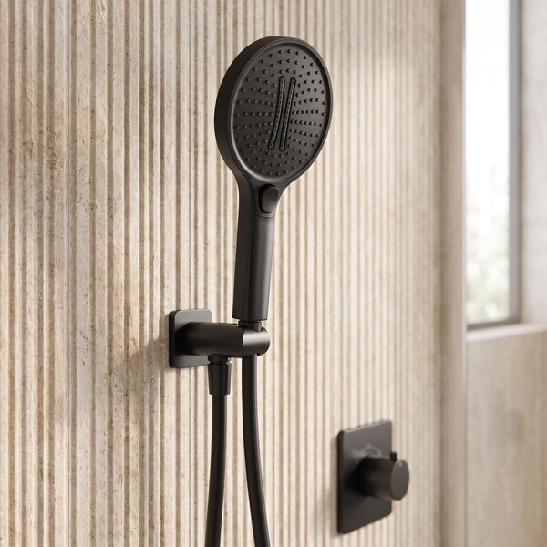 Rea, Sprchová hlavice REA JS-033 BLACK, REA-03906