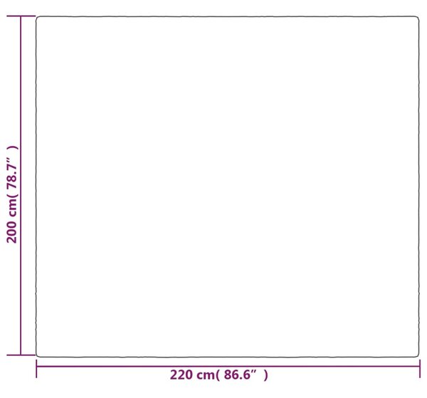 Zátěžová deka s povlečením šedá 200 x 220 cm 13 kg textil 3154895