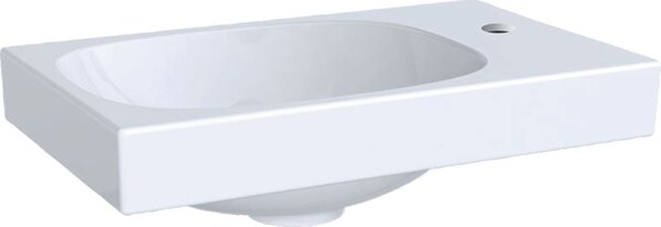 Geberit Acanto umyvadlo 40x25 cm obdélníkový nábytkový bílá lesk 500.635.01.8