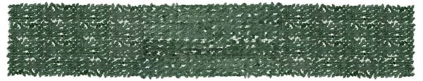Balkónová zástěna s tmavě zelenými listy 600 x 100 cm 315490