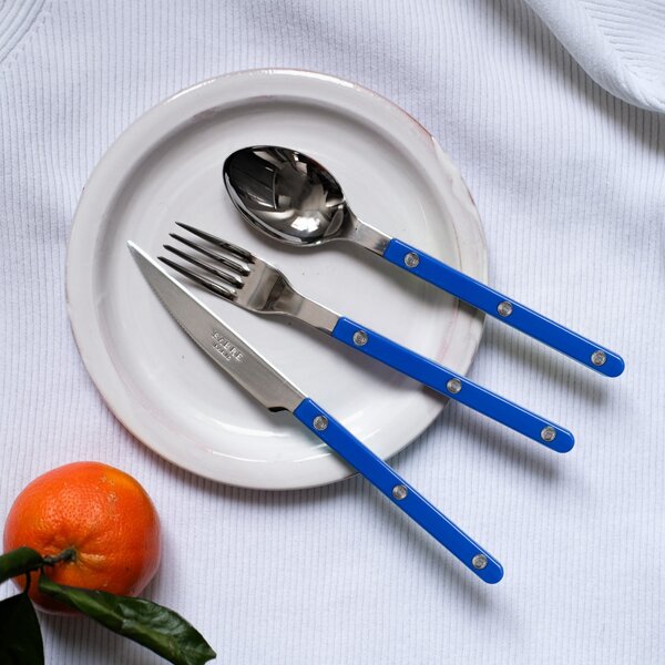 4-dílná sada příborů Bistrot Brillant – Lapis Blue