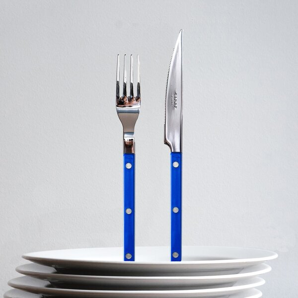 4-dílná sada příborů Bistrot Brillant – Lapis Blue