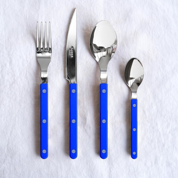 4-dílná sada příborů Bistrot Brillant – Lapis Blue