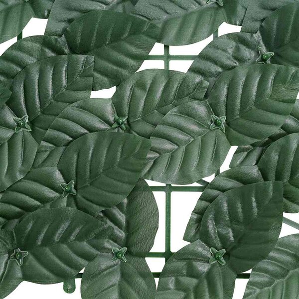 Balkónová zástěna s tmavě zelenými listy 300 x 150 cm 315491