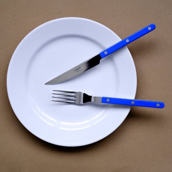 4-dílná sada příborů Bistrot Brillant – Lapis Blue