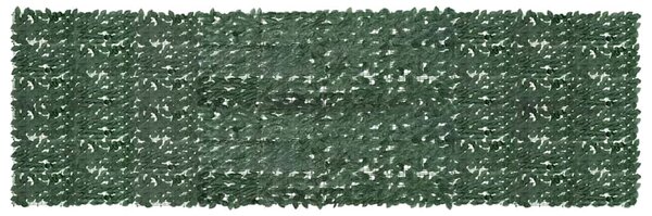 Balkónová zástěna s tmavě zelenými listy 500 x 150 cm 315493