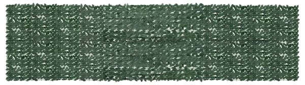 Balkónová zástěna s tmavě zelenými listy 600 x 150 cm 315494