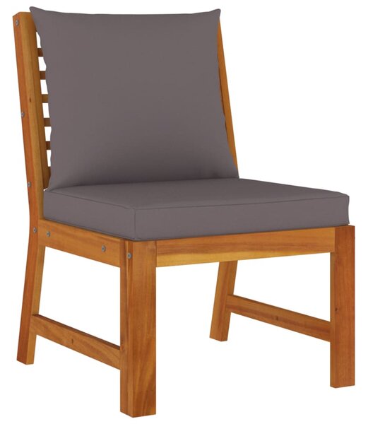 11dílný zahradní jídelní set s poduškami masivní akácie 3154973