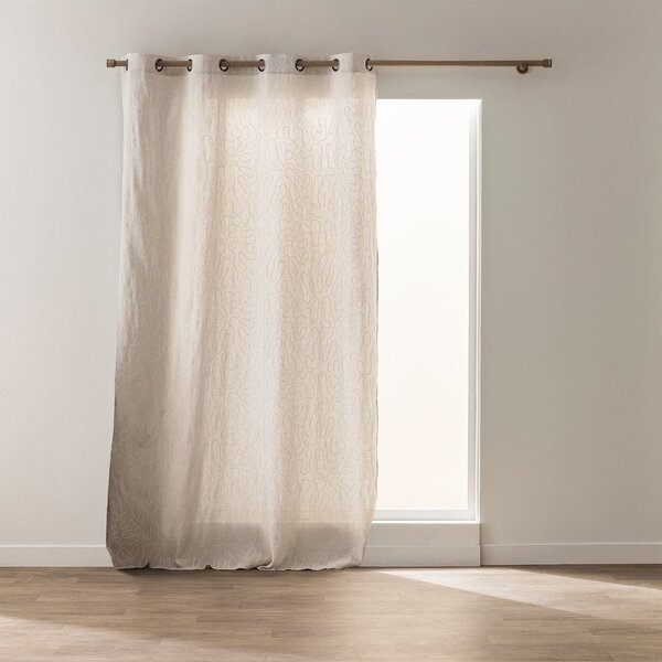 Závěs v přírodní barvě 140x240 cm Cirana – douceur d'intérieur