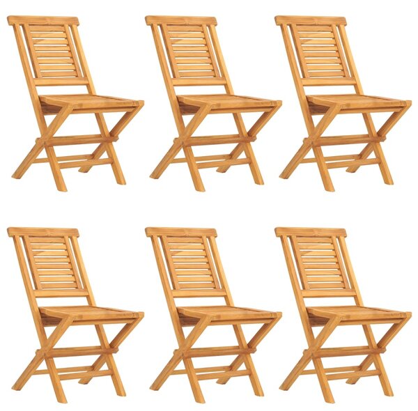 7dílný zahradní jídelní set masivní teakové dřevo 3155000
