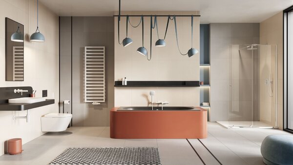 Excellent Oceana obdélníková vana slim 180x80 cm WAEX.OCE18ANMS