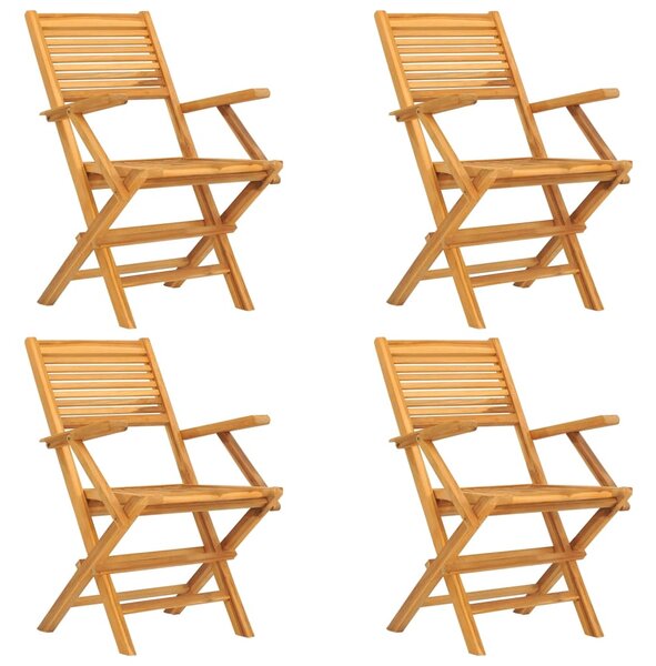 5dílný zahradní jídelní set masivní teakové dřevo 3155013