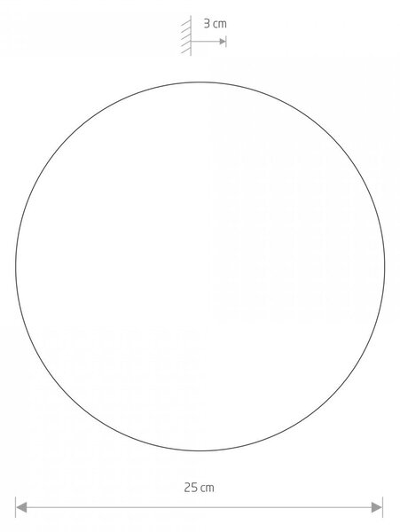 Nowodvorski Ring nástěnné svítidlo 1x10 W černá-hnědá 10352