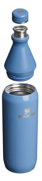 Modrá termoláhev z nerezové oceli 600 ml All Day Slim Bottle Blue Sky Gloss – Stanley