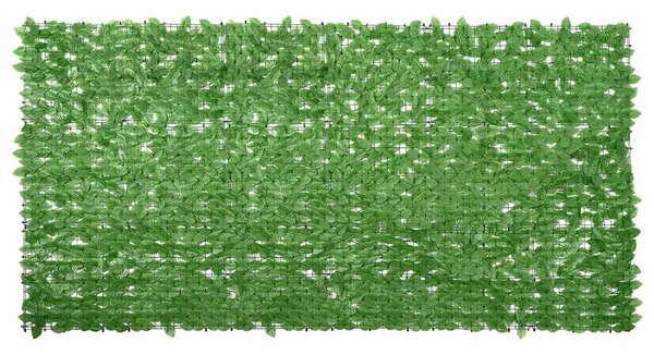 Balkónová zástěna se zelenými listy 300 x 150 cm 315503