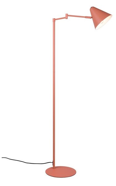 Oranžová stojací lampa s ohybatelnou konstrukcí (výška 126,5 cm) Cosima – Trio