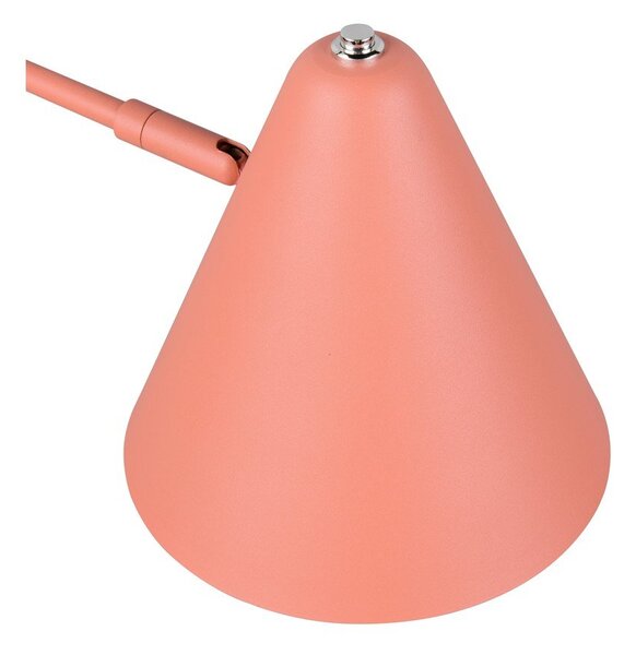 Oranžová stojací lampa s ohybatelnou konstrukcí (výška 126,5 cm) Cosima – Trio