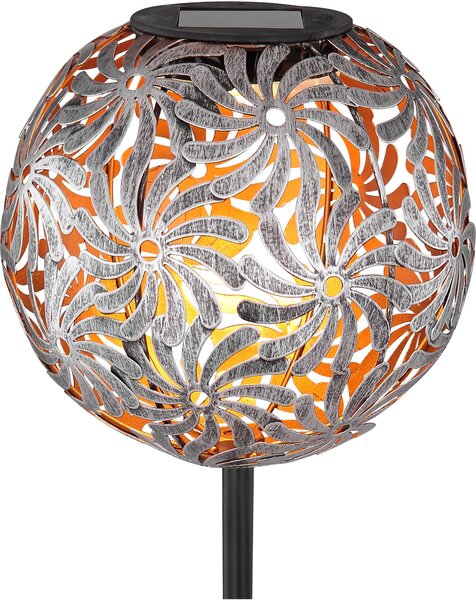 Globo Lighting Solar stojací lampa 1x0.06 W zlatá-stříbrná 33632