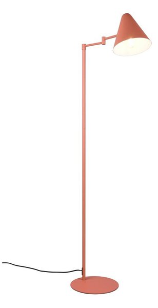 Oranžová stojací lampa s ohybatelnou konstrukcí (výška 126,5 cm) Cosima – Trio