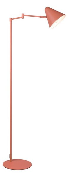 Oranžová stojací lampa s ohybatelnou konstrukcí (výška 126,5 cm) Cosima – Trio