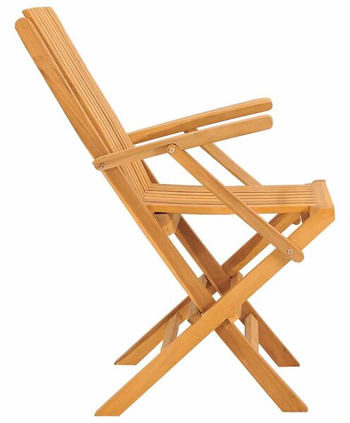 Skládací židle 6 ks 61x67x90 cm masivní teak 3155056
