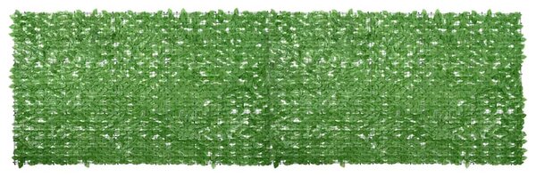 Balkónová zástěna se zelenými listy 500 x 150 cm 315505