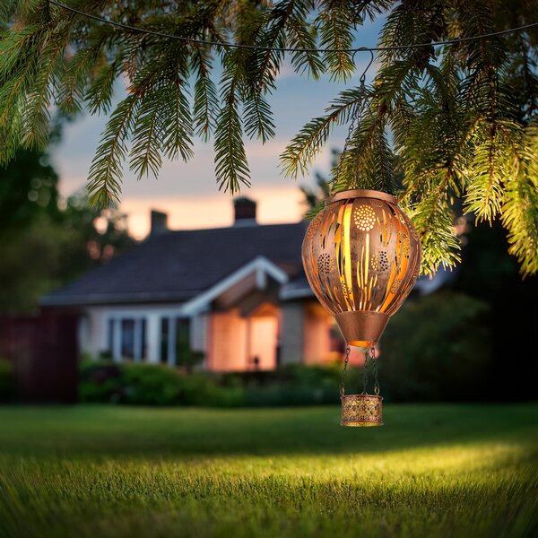 Globo Lighting Solar solární závěsné svítidlo 1x0.02 W měděná 36140