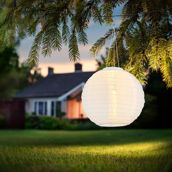 Globo Lighting Solar solární závěsné svítidlo 1x0.06 W bílá 339700W